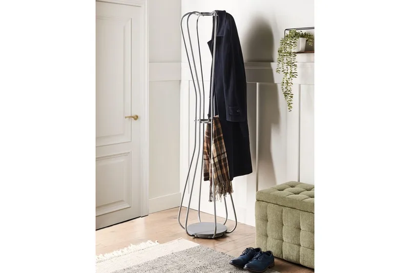 Klädhängare Ordway Silver - Silver - Förvaring - Klädförvaring - Klädhängare - Klädställning