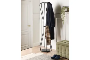 Klädhängare Ordway Svart - Svart - Förvaring - Klädförvaring - Klädhängare - Klädställning