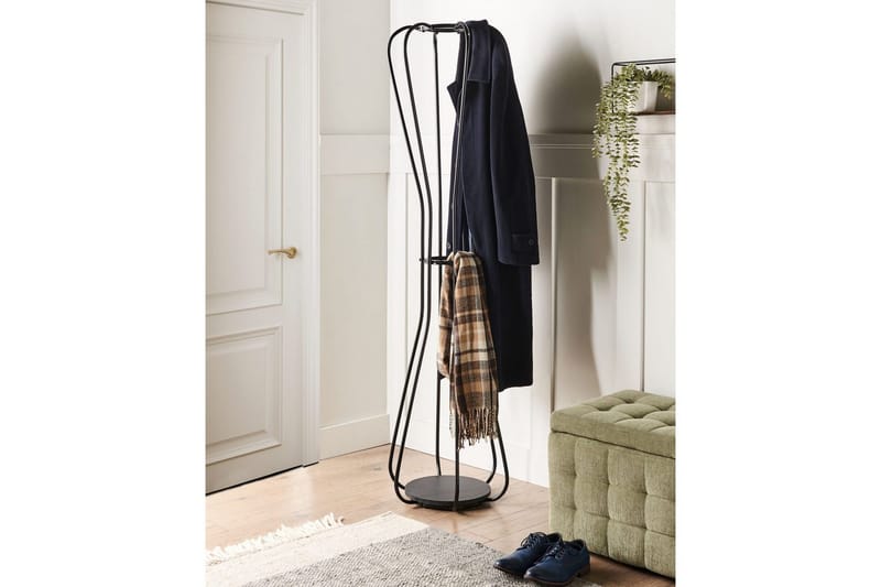 Klädhängare Ordway Svart - Svart - Förvaring - Klädförvaring - Klädhängare - Klädställning