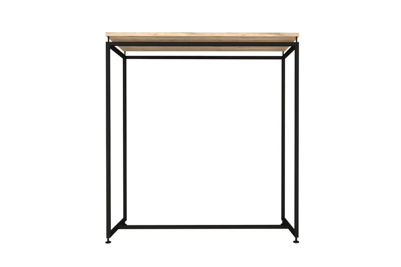 Garderob Zakkum 150x170 cm - Svart - Förvaring - Klädförvaring - Klädhängare - Klädställning