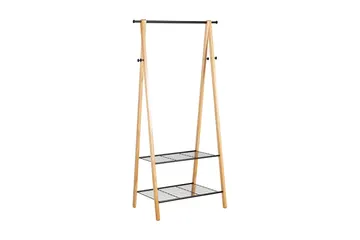 Klädhängare Forest 2 Hyllor Och 4 Krokar 79x45x155 - Förvaring - Klädförvaring - Klädhängare - Klädställning