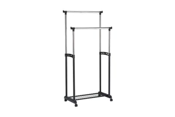 Klädställning Fry 83x43x935/168 cm Krom - Förvaring - Klädförvaring - Klädhängare - Klädställning