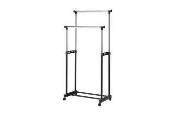 Novarina Klädställning 83x43 cm - Svart/Silver - Förvaring - Klädförvaring - Klädhängare - Klädställning