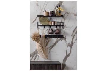 Bobeldikj Kroklist - Svart - Förvaring - Klädförvaring - Klädhängare - Krokar