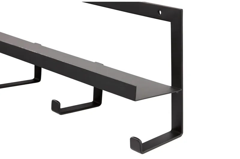 Bobeldikj Kroklist - Svart - Förvaring - Klädförvaring - Klädhängare - Krokar