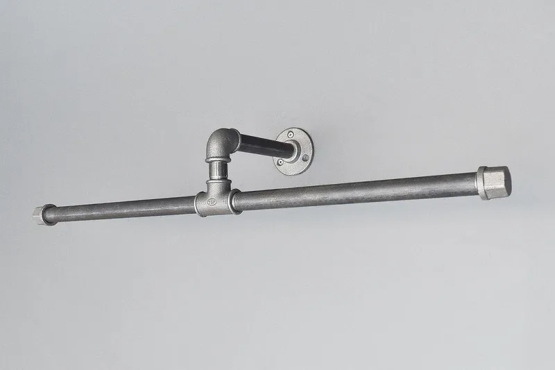 Evila Hängare Rör - Svart - Förvaring - Klädförvaring - Klädhängare - Krokar