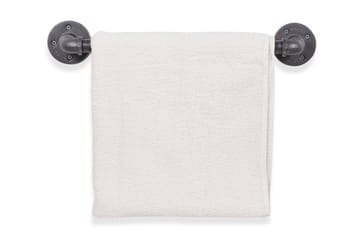 Evila Hängare Rör - Svart - Inredning - Badrumsinredning - Handdukshängare & handduksstång