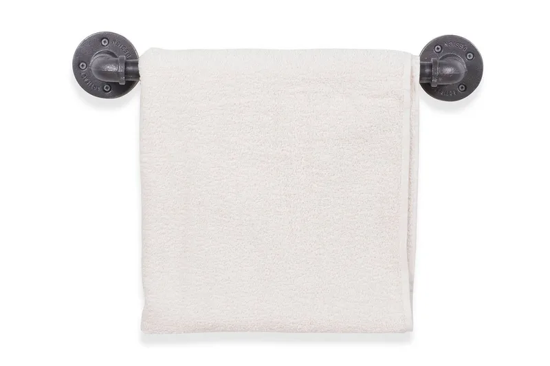 Evila Hängare Rör - Svart - Inredning - Badrumsinredning - Handdukshängare & handduksstång