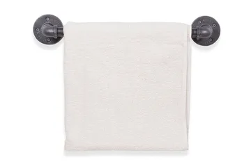 Evila Hängare Rör - Svart - Inredning - Badrumsinredning - Handdukshängare & handduksstång