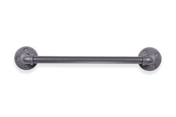 Evila Hängare Rör - Svart - Inredning - Badrumsinredning - Handdukshängare & handduksstång