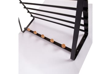 Forest Vägghängare/hylla - Svart - Förvaring - Klädförvaring - Klädhängare - Krokar