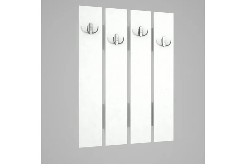 Furny Home Klädeshängare till Hall - Vit - Förvaring - Klädförvaring - Klädhängare - Krokar