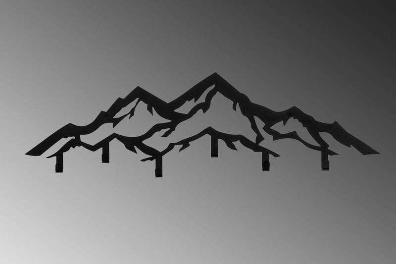 Kamyan Klädkrokar - Svart - Förvaring - Klädförvaring - Klädhängare - Krokar