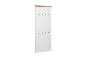 Klädhängare Heinina 50 cm - Vit|Brun - Förvaring - Klädförvaring - Klädhängare - Krokar