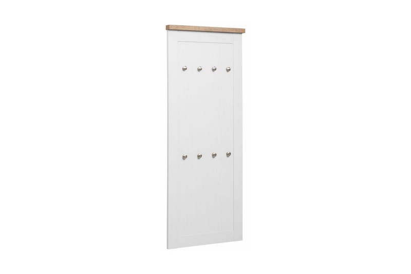Klädhängare Heinina 50 cm - Vit|Brun - Förvaring - Klädförvaring - Klädhängare - Krokar