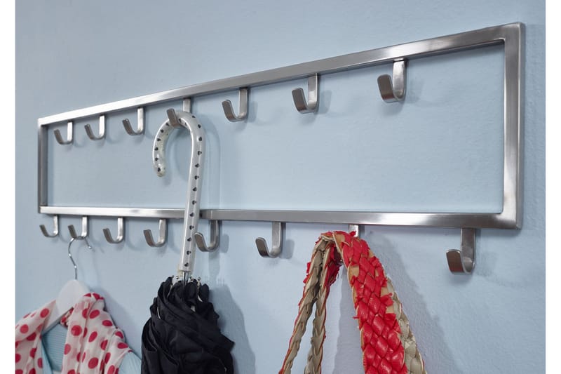 Klädkrok Mexus 80 cm - Silver - Förvaring - Klädförvaring - Klädhängare - Krokar