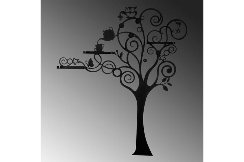 Klädkrok Tree - Svart - Krokar