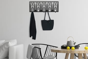 Klädkrok Tropic - Svart - Förvaring - Klädförvaring - Klädhängare - Krokar