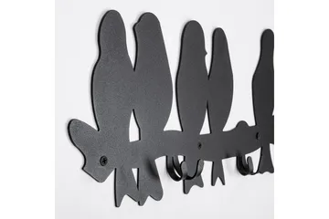 Manivka Klädkrokar - Svart - Förvaring - Klädförvaring - Klädhängare - Krokar