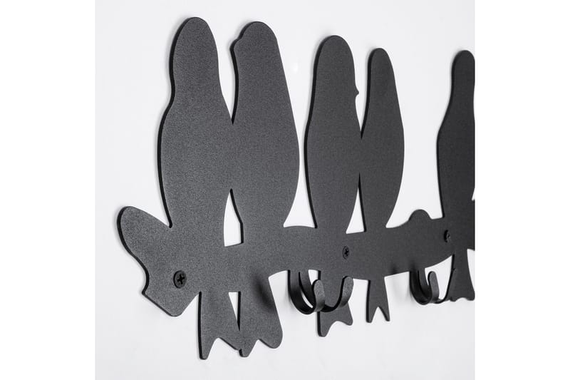 Manivka Klädkrokar - Svart - Förvaring - Klädförvaring - Klädhängare - Krokar