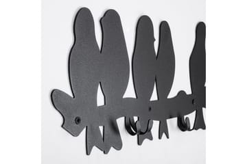 Manivka Klädkrokar - Svart - Förvaring - Klädförvaring - Klädhängare - Krokar