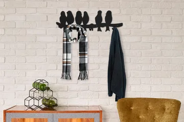 Manivka Klädkrokar - Svart - Förvaring - Klädförvaring - Klädhängare - Krokar