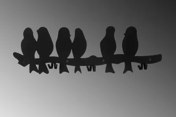 Manivka Klädkrokar - Svart - Förvaring - Klädförvaring - Klädhängare - Krokar