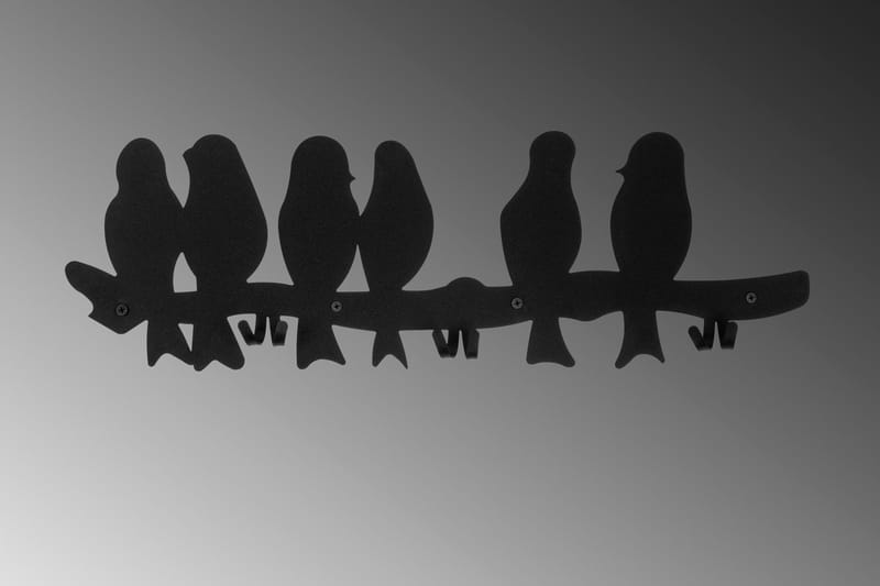 Manivka Klädkrokar - Svart - Förvaring - Klädförvaring - Klädhängare - Krokar