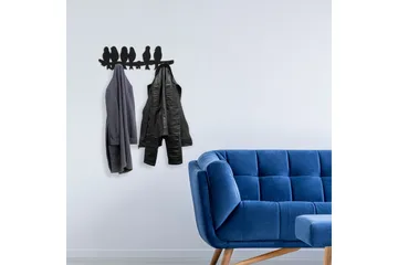 Manivka Klädkrokar - Svart - Förvaring - Klädförvaring - Klädhängare - Krokar