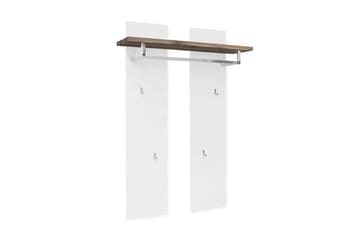 Romina Klädhängare - Trä/natur/Vit - Förvaring - Klädförvaring - Klädhängare - Krokar