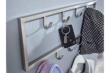 Seddik Klädkrok 50 cm - Silver - Förvaring - Klädförvaring - Klädhängare - Krokar