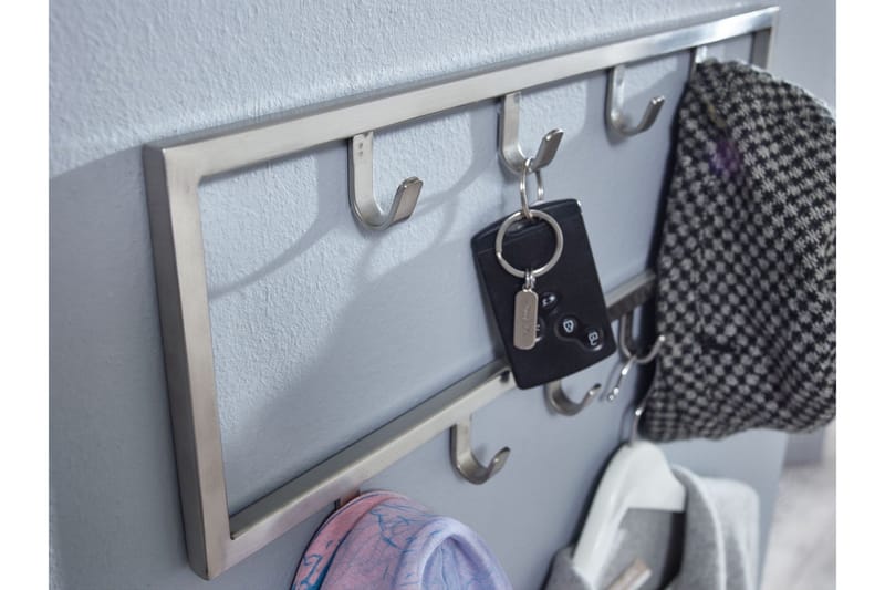 Seddik Klädkrok 50 cm - Silver - Förvaring - Klädförvaring - Klädhängare - Krokar