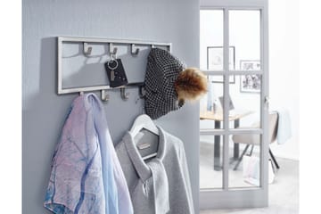 Seddik Klädkrok 50 cm - Silver - Förvaring - Klädförvaring - Klädhängare - Krokar