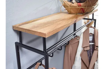 Seddik Klädkrok 71 cm - Brun - Förvaring - Klädförvaring - Klädhängare - Krokar