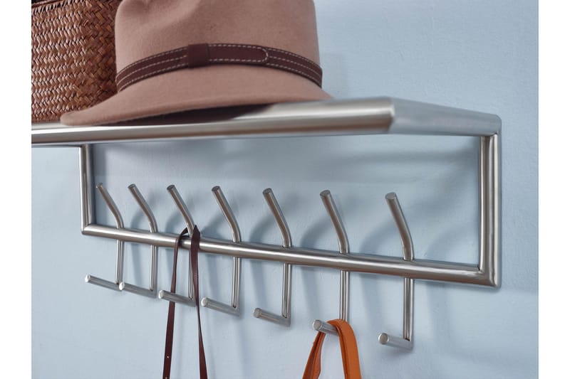 Seddik Klädkrok 75 cm - Silver - Förvaring - Klädförvaring - Klädhängare - Krokar