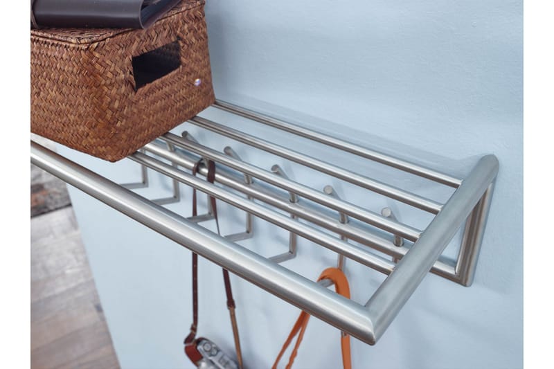 Seddik Klädkrok 75 cm - Silver - Förvaring - Klädförvaring - Klädhängare - Krokar