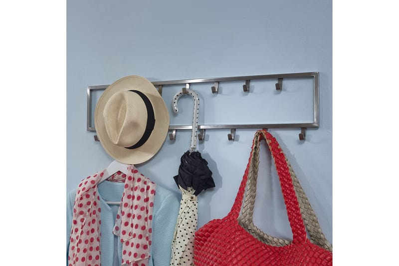 Seddik Klädkrok 80 cm - Silver - Förvaring - Klädförvaring - Klädhängare - Krokar