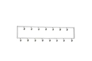 Seddik Klädkrok 80 cm - Silver - Förvaring - Klädförvaring - Klädhängare - Krokar