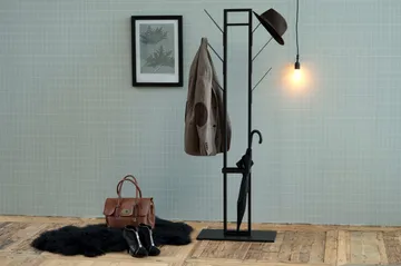 Vinari Klädhängare - Svart - Förvaring - Klädförvaring - Klädhängare - Krokar