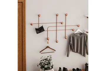 Metall Väggkrok Australia Koppar - Koppar - Förvaring - Klädförvaring - Klädhängare - Krokar