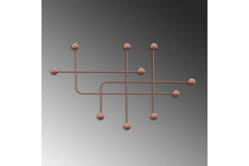 Metall Väggkrok Australia Koppar - Koppar - Förvaring - Klädförvaring - Klädhängare - Krokar