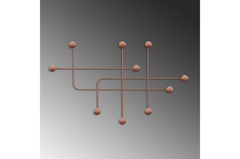 Metall Väggkrok Australia Koppar - Koppar - Förvaring - Klädförvaring - Klädhängare - Krokar