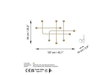 Metall Väggkrok Australia Rany - Rany - Förvaring - Klädförvaring - Klädhängare - Krokar