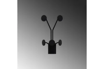 Metall Väggkrok Clarra Svart - Svart - Förvaring - Klädförvaring - Klädhängare - Krokar