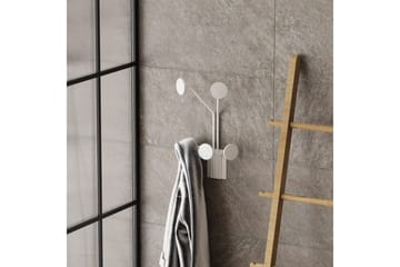 Metall Väggkrok Clarra Vit - Vit - Förvaring - Klädförvaring - Klädhängare - Krokar