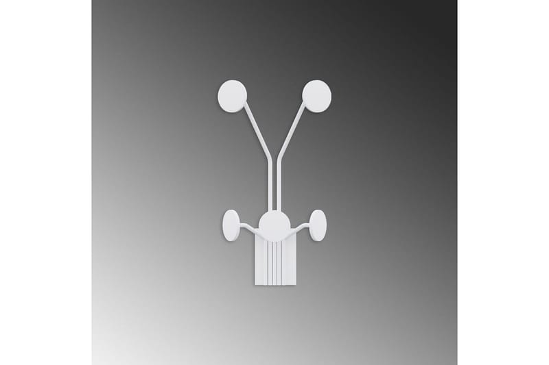 Metall Väggkrok Clarra Vit - Vit - Förvaring - Klädförvaring - Klädhängare - Krokar