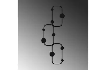 Metall Väggkrok Dravos Svart - Svart - Förvaring - Klädförvaring - Klädhängare - Krokar