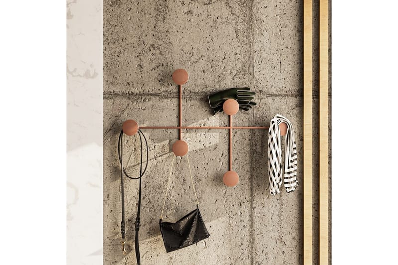 Metall Väggkrok Inermis Koppar - Koppar - Förvaring - Klädförvaring - Klädhängare - Krokar