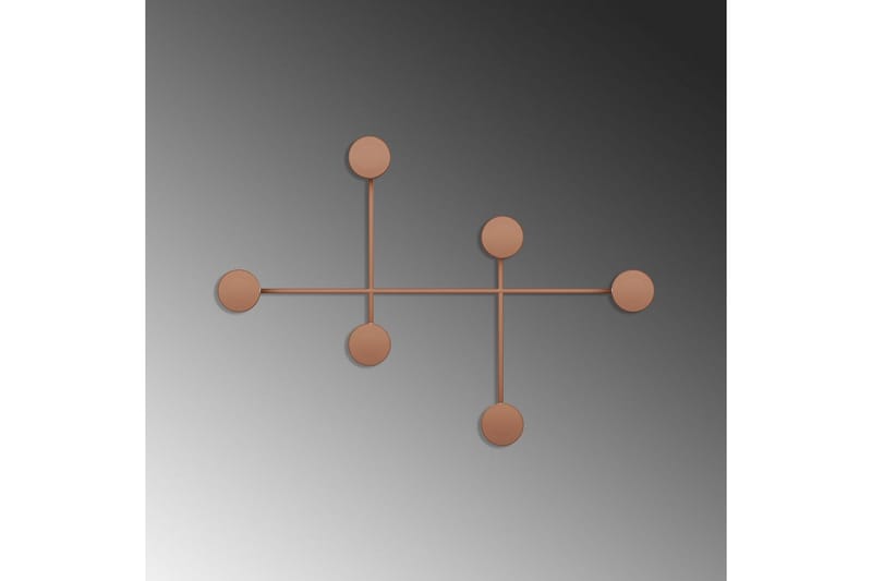 Metall Väggkrok Inermis Koppar - Koppar - Förvaring - Klädförvaring - Klädhängare - Krokar