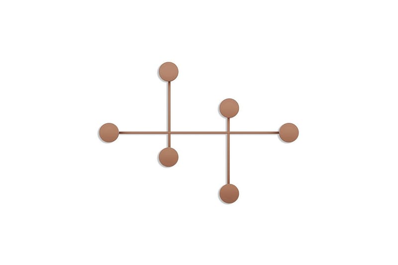 Metall Väggkrok Inermis Koppar, Koppar